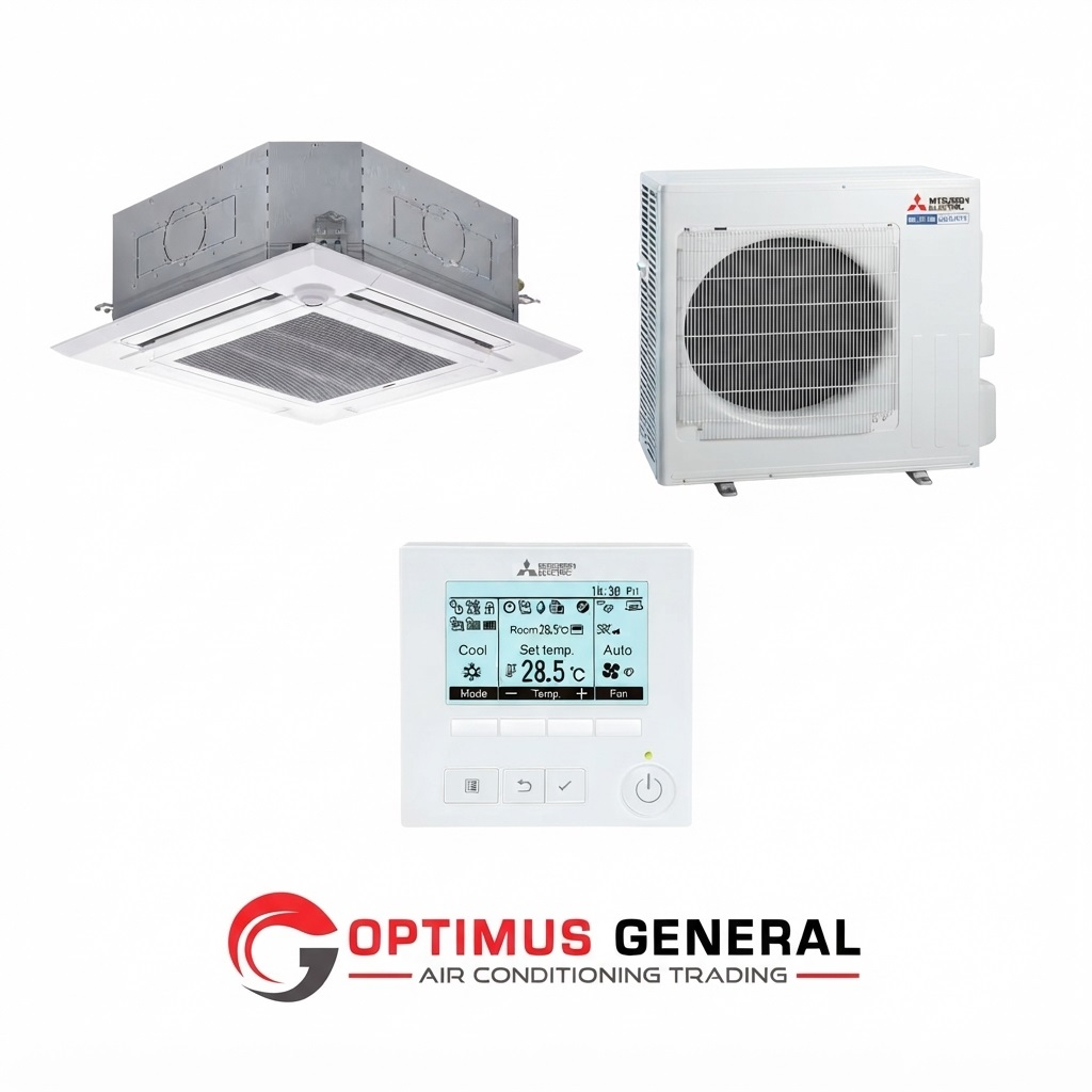 Mitsubishi PLY-ZM18 ceiling cassette split AC 1.5 TR