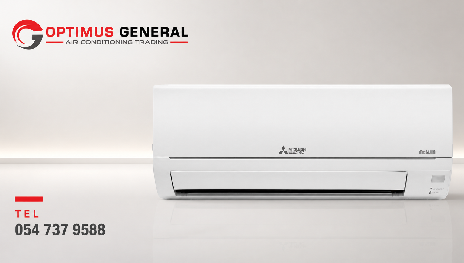 Mitsubishi AC product models supplied across the UAE